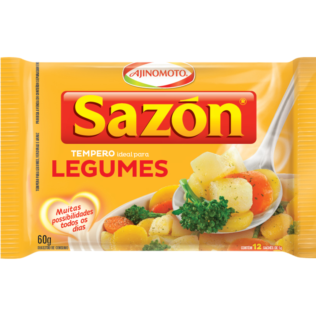 Sazon Tempero Legumes / Vegetable Seasoning 60g