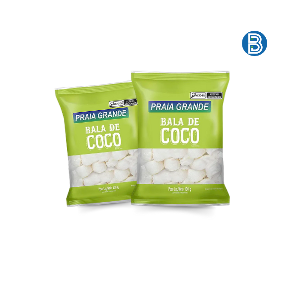 Bala Coco Praia Grande DaColônia 100g