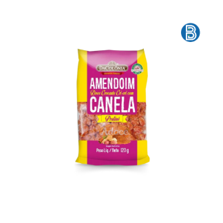 Amendoim DaColônia Cri-cri Canela 120g
