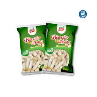 BISCOITO DE POLVILHO SABOR CEBOLA E SALSA 100G